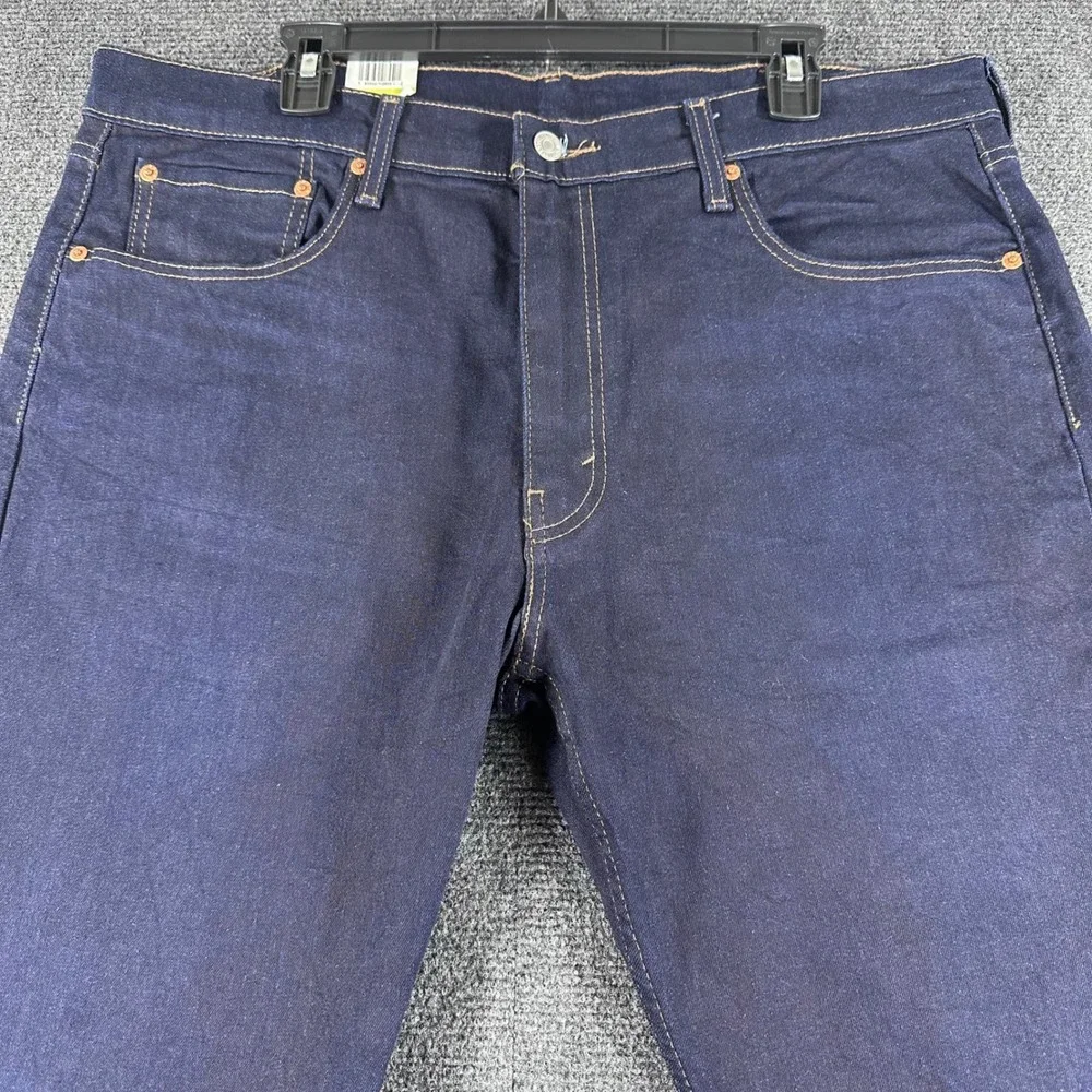 Levi's 502 Taper Jeans Mens 38x30 W38 L30 Indigo Blue Levi's Flex Stretch NWT